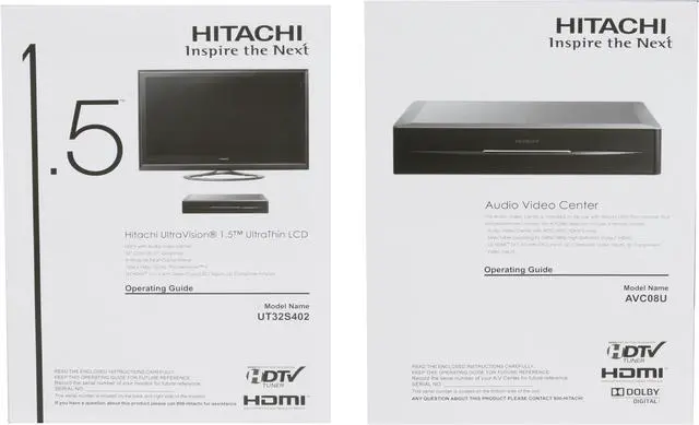 Alt view image 16 of 17 - Hitachi UltraVision 32" 720p LCD HDTV