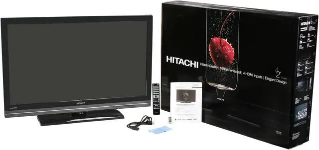 Alt view image 7 of 7 - Hitachi 42" 1080p 120Hz LCD HDTV