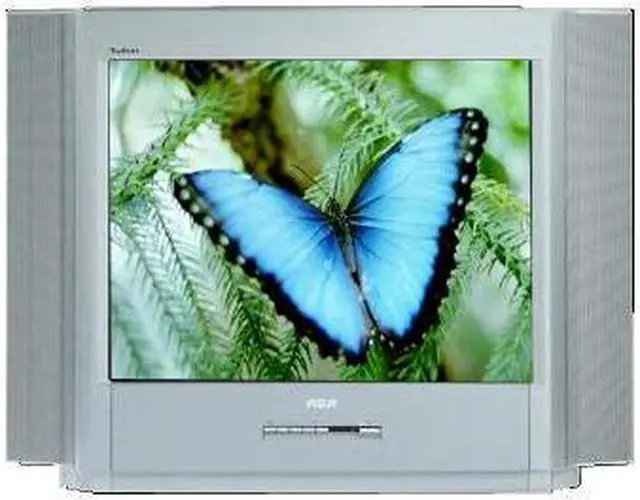 Main image of RCA 24F650T 24" Aspect Ratio 4:3 Silver Flat Screen CRT TV