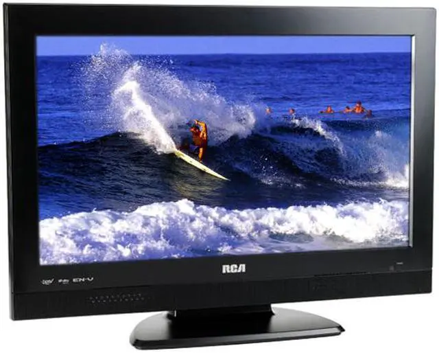 Alt view image 3 of 6 - RCA L26WD26D 26" Black 720p LCD HDTV With Build-In DVD Player