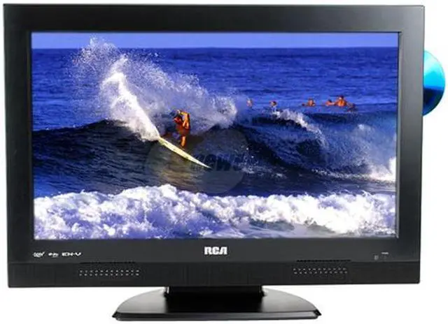 Alt view image 2 of 6 - RCA L26WD26D 26" Black 720p LCD HDTV With Build-In DVD Player
