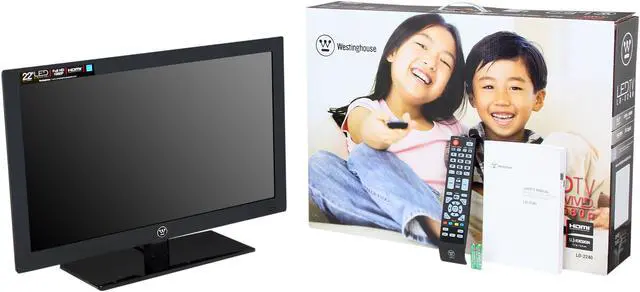 Alt view image 9 of 9 - Westinghouse 22" 1080p LED-LCD HDTV LD-2240