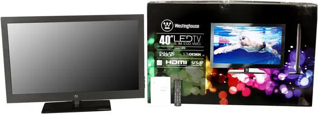 Alt view image 8 of 8 - Westinghouse 40" 1080p 120Hz LED HDTV - EW40T4FW