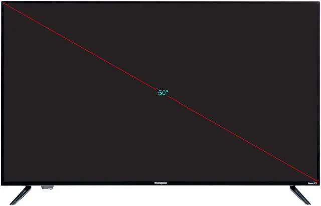 Alt view image 2 of 3 - Westinghouse UX Series 50" 4K 60Hz Ultra HD Smart Roku TV with HDR WR50UX4019