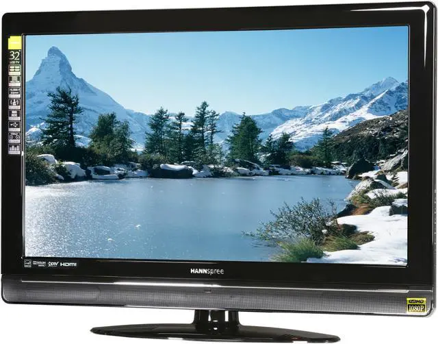 Alt view image 2 of 8 - HANNspree 32" 1080p 60Hz LCD HDTV