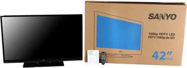 Alt view image 7 of 7 - Sanyo 42" 1080p 60 Hz LED-LCD HDTV - DP42D23