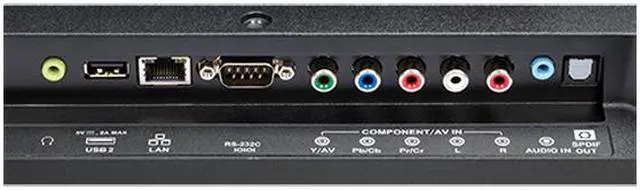 Alt view image 6 of 8 - NEC E657Q 65" 4K Ultra HD Commercial Display with Integrated ATSC/NTSC Tuner