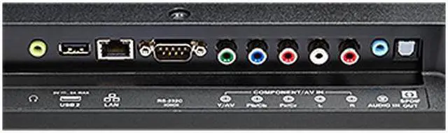 Alt view image 5 of 6 - NEC E327 32" Full HD LED-Backlit Commercial LCD Display with Built-in ATSC/NTSC Tuners, USB Media Player, Speakers, LAN Control