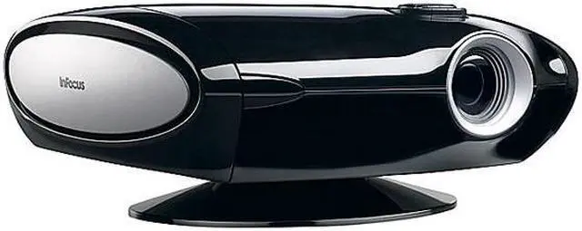 Alt view image 3 of 5 - InFocus IN72 854 x 480 DLP Home Theater Projector Whisper: 720 max ANSI lumens High Bright: 900 max ANSI lumens 2000:1