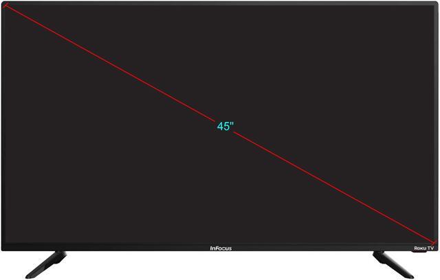 Alt view image 6 of 17 - InFocus Classic Series 45" 1080p Roku Smart LED TV (IN-45FA40PR)