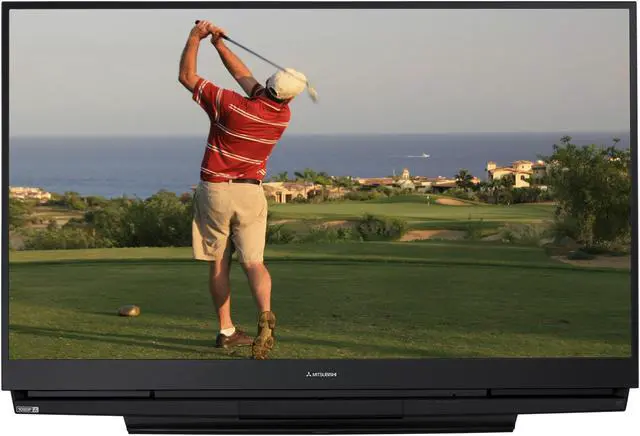 Main image of MITSUBISHI ELECTRIC WD57733 57" 16:9 Black DLP Technology 1080p Rear-Projection HDTV