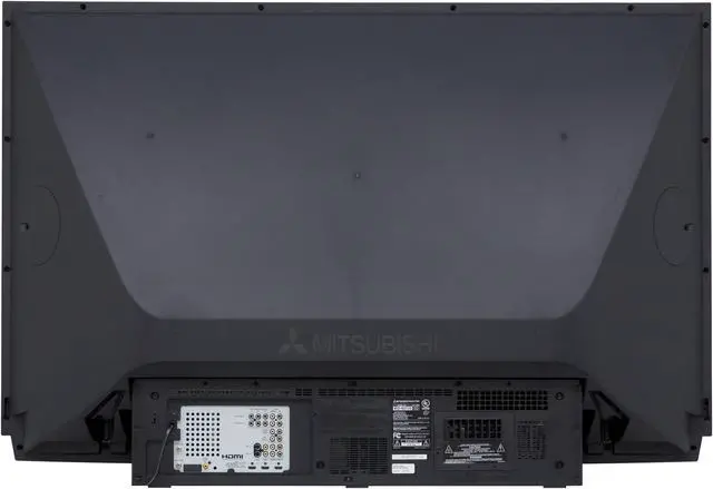 Alt view image 4 of 8 - MITSUBISHI ELECTRIC WD57733 57" 16:9 Black DLP Technology 1080p Rear-Projection HDTV