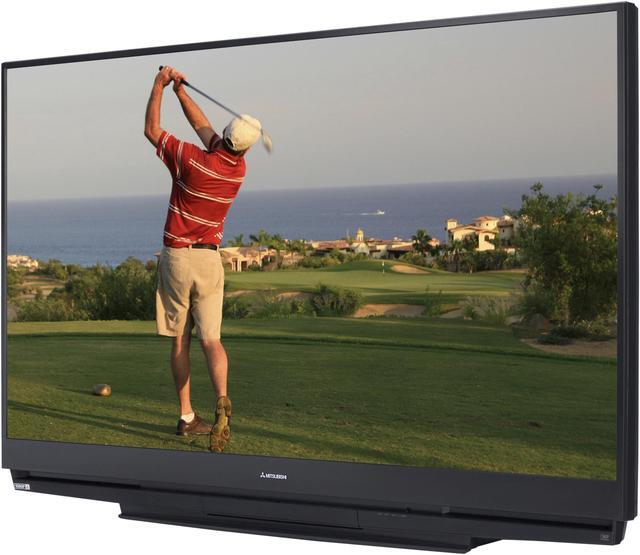 Main image of MITSUBISHI ELECTRIC WD73733 73" 16:9 Black DLP Technology 1080p Rear-Projection HDTV