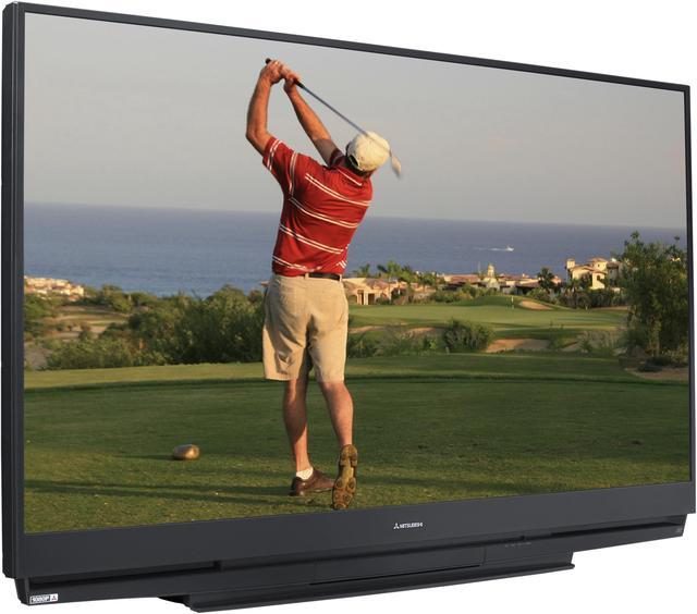 Alt view image 3 of 6 - MITSUBISHI ELECTRIC WD73733 73" 16:9 Black DLP Technology 1080p Rear-Projection HDTV