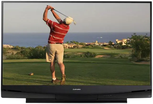 Alt view image 2 of 6 - MITSUBISHI ELECTRIC WD65735 65" 16:9 Black DLP Technology 1080p Rear Projection Television