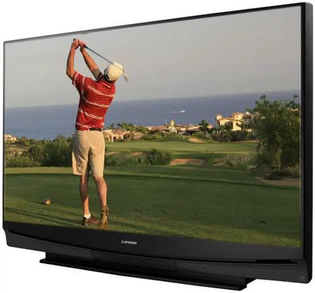 Main image of MITSUBISHI ELECTRIC WD73735 73" 16:9 Black DLP Technology 1080p Rear Projection Television