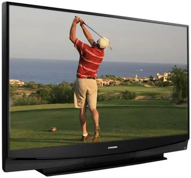 Alt view image 3 of 6 - MITSUBISHI ELECTRIC WD73735 73" 16:9 Black DLP Technology 1080p Rear Projection Television