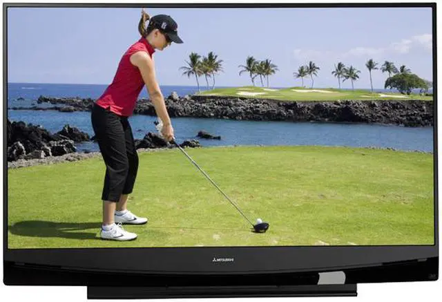 Main image of MITSUBISHI ELECTRIC  60" DLP 120Hz Rear Projection HDTV - WD-60737