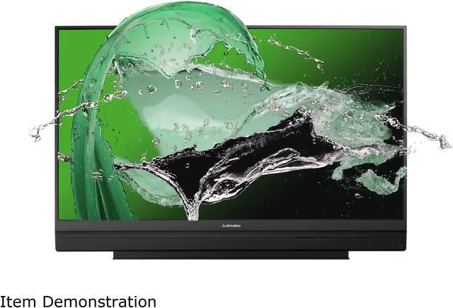 Alt view image 2 of 3 - MITSUBISHI ELECTRIC WD-60638 60" 16:9 Black DLP Technology 3D Ready 1080p HDTV