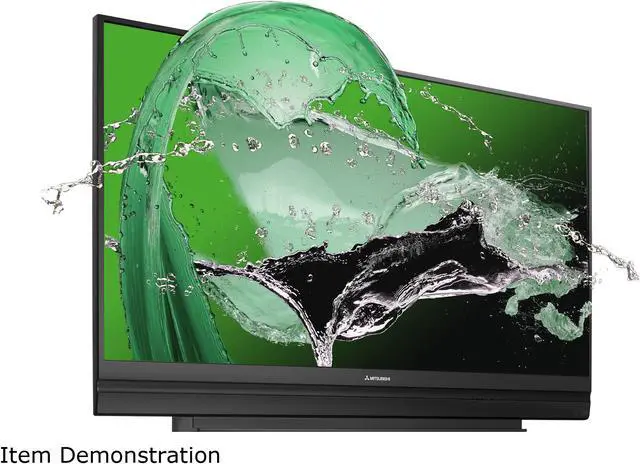 Alt view image 3 of 3 - MITSUBISHI ELECTRIC WD-60638 60" 16:9 Black DLP Technology 3D Ready 1080p HDTV