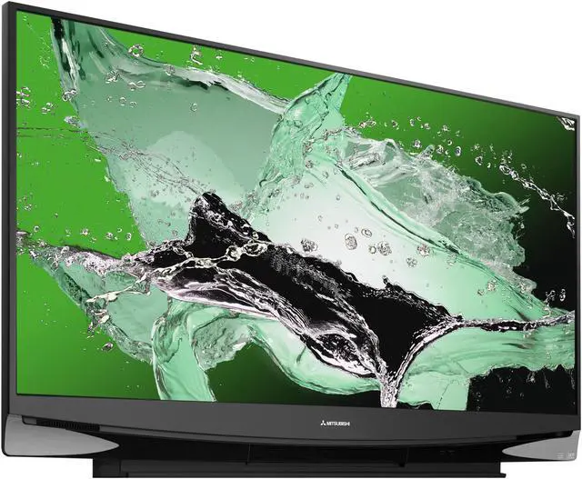 Alt view image 3 of 3 - MITSUBISHI ELECTRIC WD-60738 60" 16:9 Black DLP Technology 3D Ready 1080p 120Hz HDTV