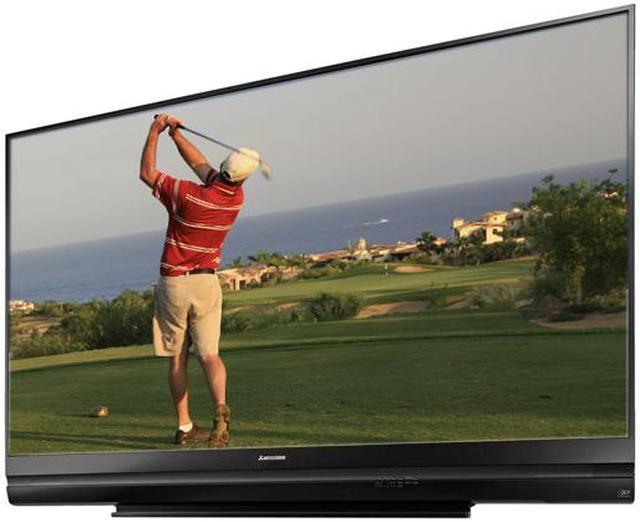 Alt view image 2 of 7 - MITSUBISHI ELECTRIC WD-73640 73" 16:9 Black DLP Home Cinema TV