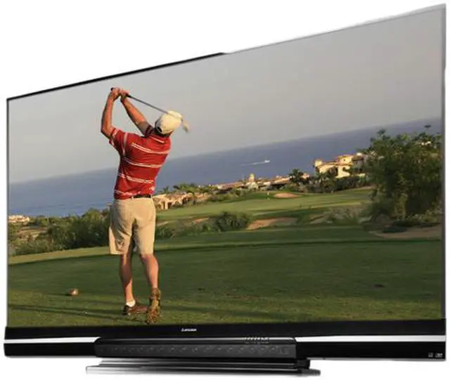 Alt view image 2 of 3 - Mitsubishi Diamond WD-92842 92" 3D DLP 1080p Projection TV - 16:9 - 120 Hz