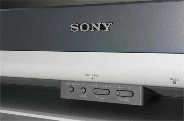 Alt view image 6 of 18 - SONY KDFE42A10 42" 16:9 Gray 3LCD 3LCD 720p Rear Projection TV With ATSC Tuner