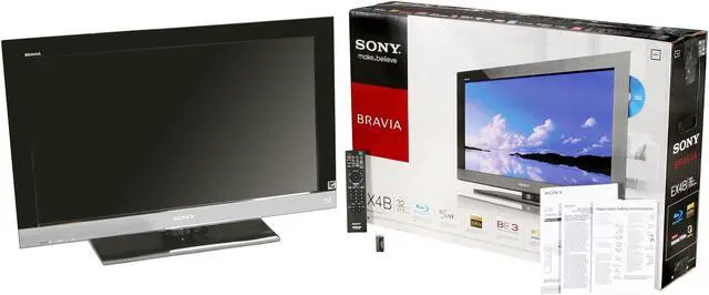 Alt view image 8 of 8 - SONY KDL32EX40B 32" LCD TV With Built-in Blu-ray Player
