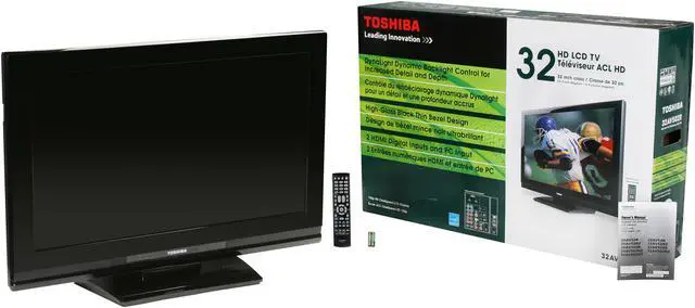 Alt view image 7 of 7 - Toshiba 32" 720p 60Hz LCD HDTV