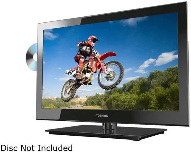 Alt view image 2 of 5 - TOSHIBA 24V4210U 24" 60Hz LED-Backlit LCD TV/DVD Combo