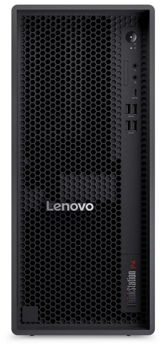 Alt view image 2 of 3 - Lenovo ThinkStation P4 30KN004EUS Workstation - AMD Ryzen 7 PRO 9745 - 64 GB - 1 TB SSD - Windows 11 Pro 64-bit - AMD Radeon Graphics - 2.5 Gigabit Ethernet - Wireless LAN