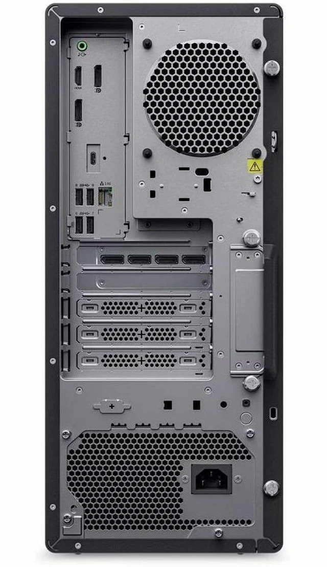 Alt view image 3 of 6 - Lenovo ThinkStation P4 30KN002PUS Workstation - AMD Ryzen 7 PRO 9745 - 32 GB - 512 GB SSD - Windows 11 Pro - NVIDIA RTX A1000 8 GB Graphics - 2.5 Gigabit Ethernet - Wireless LAN