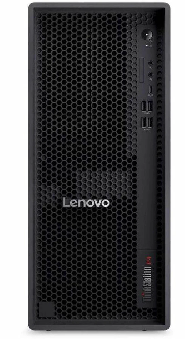 Main image of Lenovo ThinkStation P4 30KN004JUS Workstation - AMD Ryzen 7 PRO 9745 - 32 GB - 512 GB SSD - Windows 11 Pro 64-bit - AMD Radeon Graphics - 2.5 Gigabit Ethernet - Wireless LAN