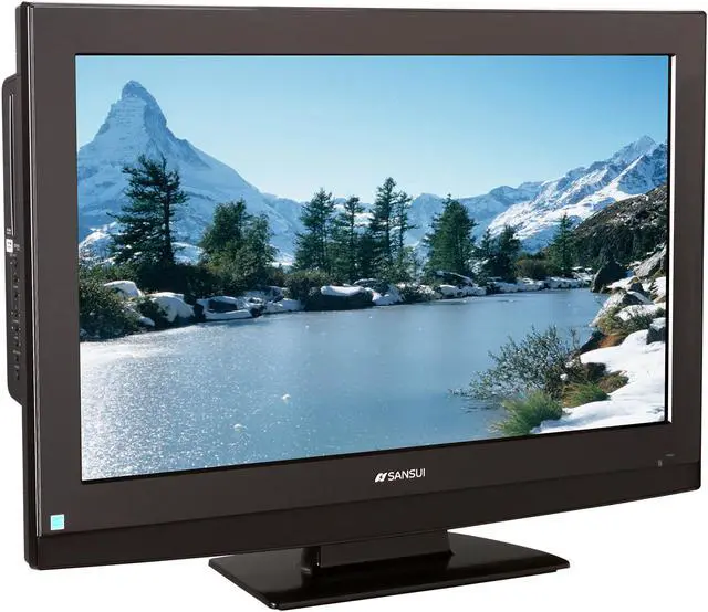 Alt view image 3 of 8 - Sansui HDLCDVD325 32" Black 720p LCD HDTV with Built-In DVD Player