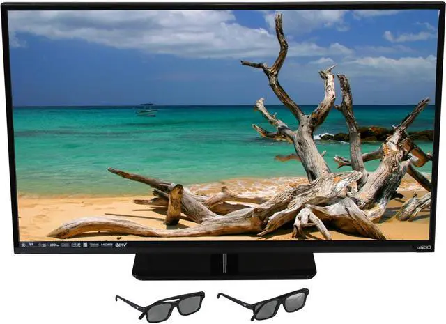 Main image of Vizio 42" 1080p 120Hz LED Smart TV with Theater 3D, E420D-A0