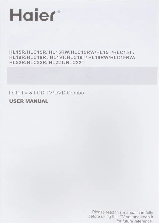 Alt view image 11 of 13 - Haier HLC19R 19" 720p LCD HDTV With Built-In DVD Player