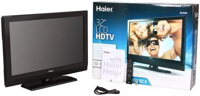 Alt view image 9 of 9 - Haier 32" 720p 60Hz LCD TV
