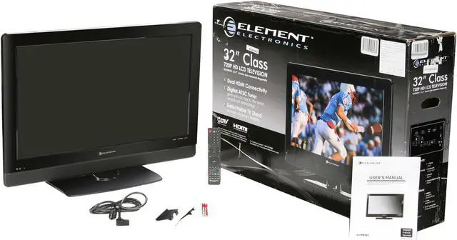 Alt view image 7 of 7 - ELEMENT 32" 720p LCD HDTV