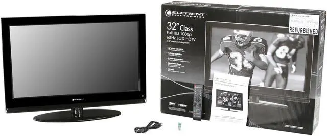Alt view image 9 of 9 - ELEMENT 32" 1080p 60Hz LCD HDTV