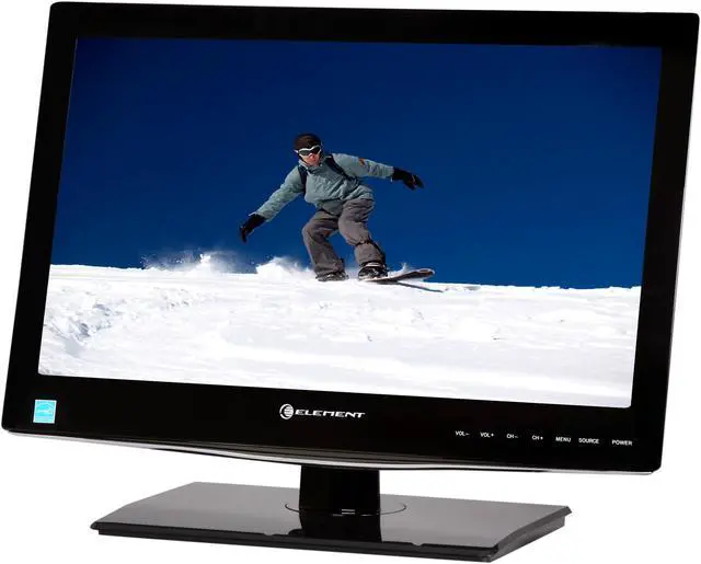 Alt view image 3 of 8 - ELEMENT 19" 720p 60Hz LED-Backlit LCD HDTV