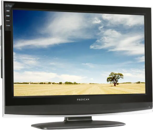 Alt view image 3 of 8 - Proscan 32LB30QD 32" Black 720p LCD HDTV With Built-In DVD Player