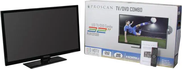 Alt view image 9 of 9 - Proscan 32" LED HDTV/DVD COMBO - PLDVD3213A