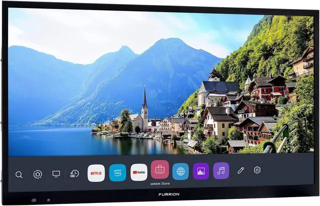 Alt view image 3 of 6 - Furrion 43" Aurora® Partial Sun Smart 4K UHD LED Outdoor TV (FDUP43CSA)
