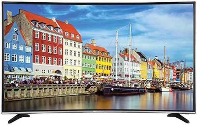 Main image of Bolva 55" 4K UHD HDR LED Curved Smart TV