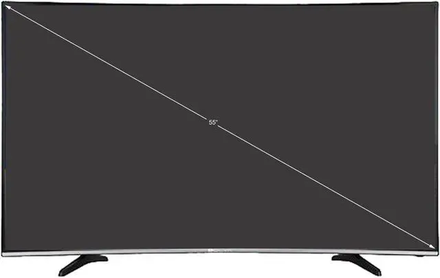 Alt view image 2 of 2 - Bolva 55CBL01 55" 4K UHD Curved TV