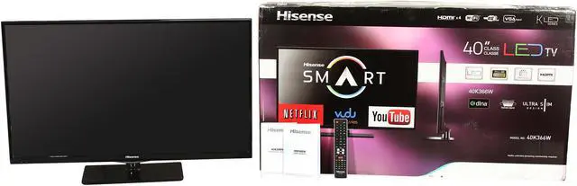 Alt view image 8 of 8 - Hisense K366 LED Series 40" 1080p 60Hz Smart HDTV