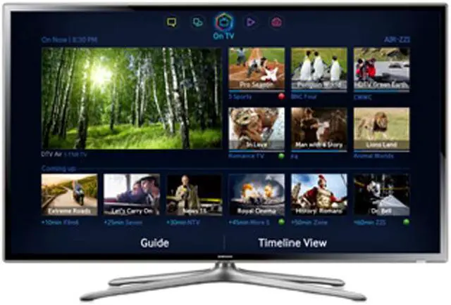 Main image of Samsung 55" Smart 120Hz LED HDTV With Full Web Browser - UN55F6350