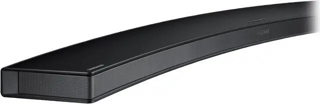 Alt view image 6 of 6 - Samsung UN55HU7250 55" Class 4K Ultra HD Curved LED TV w/ Curved Bluetooth Sound Bar (Black) Bundle