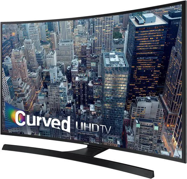 Alt view image 2 of 4 - Samsung UN65JU6700FXZA 65-Inch 2160p 4K UHD Smart Curved LED TV - Black (2015)